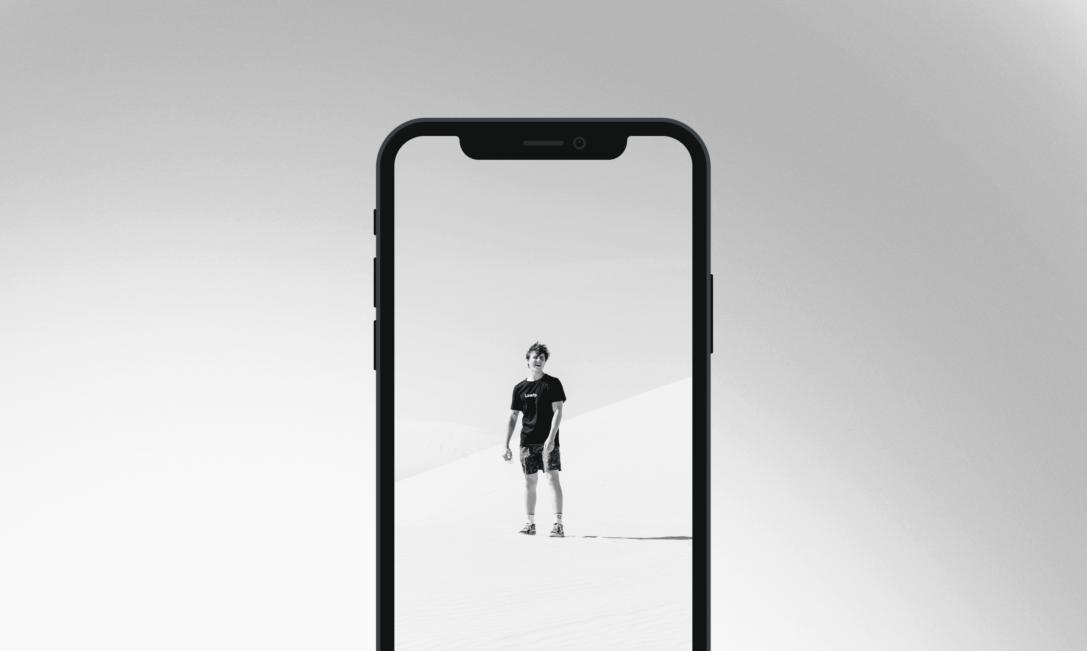 Image of a mockup device