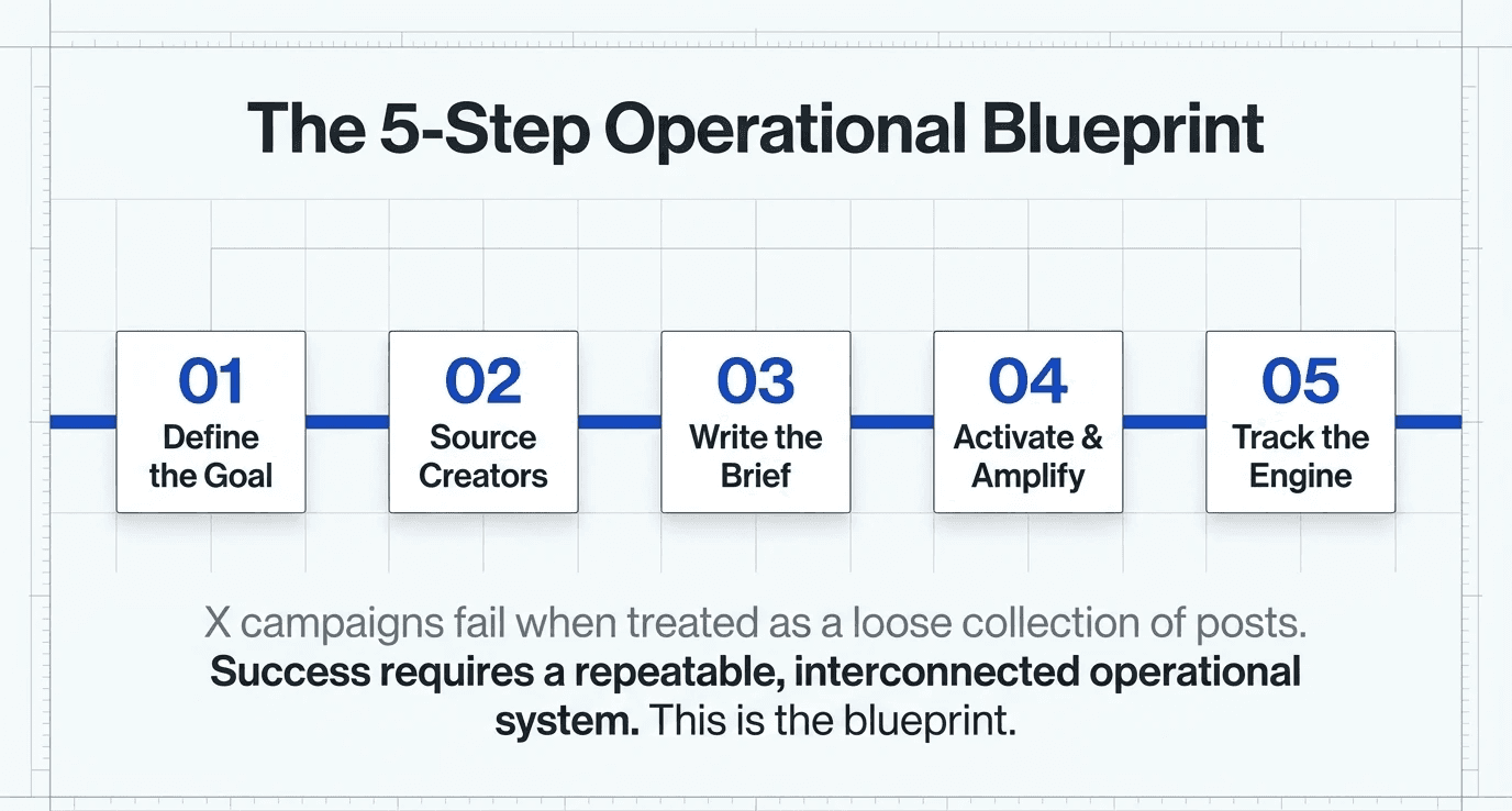 steps for successful x campaign 