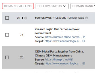 Domain Rating Checker