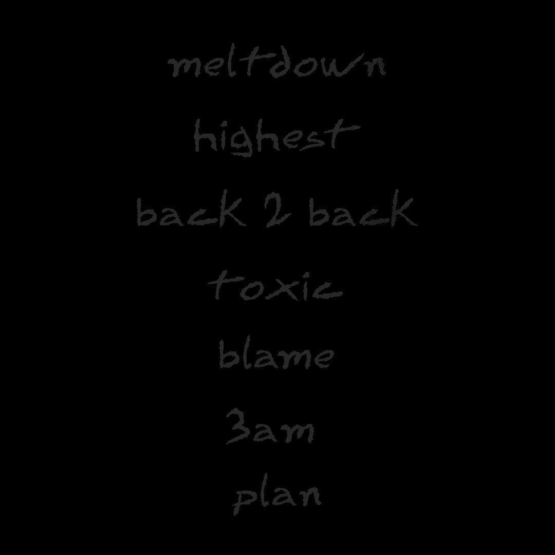 Moody hip-hop and streetwear-inspired lowercase font specimen showcasing the VOID handwritten display typeface by Vault.