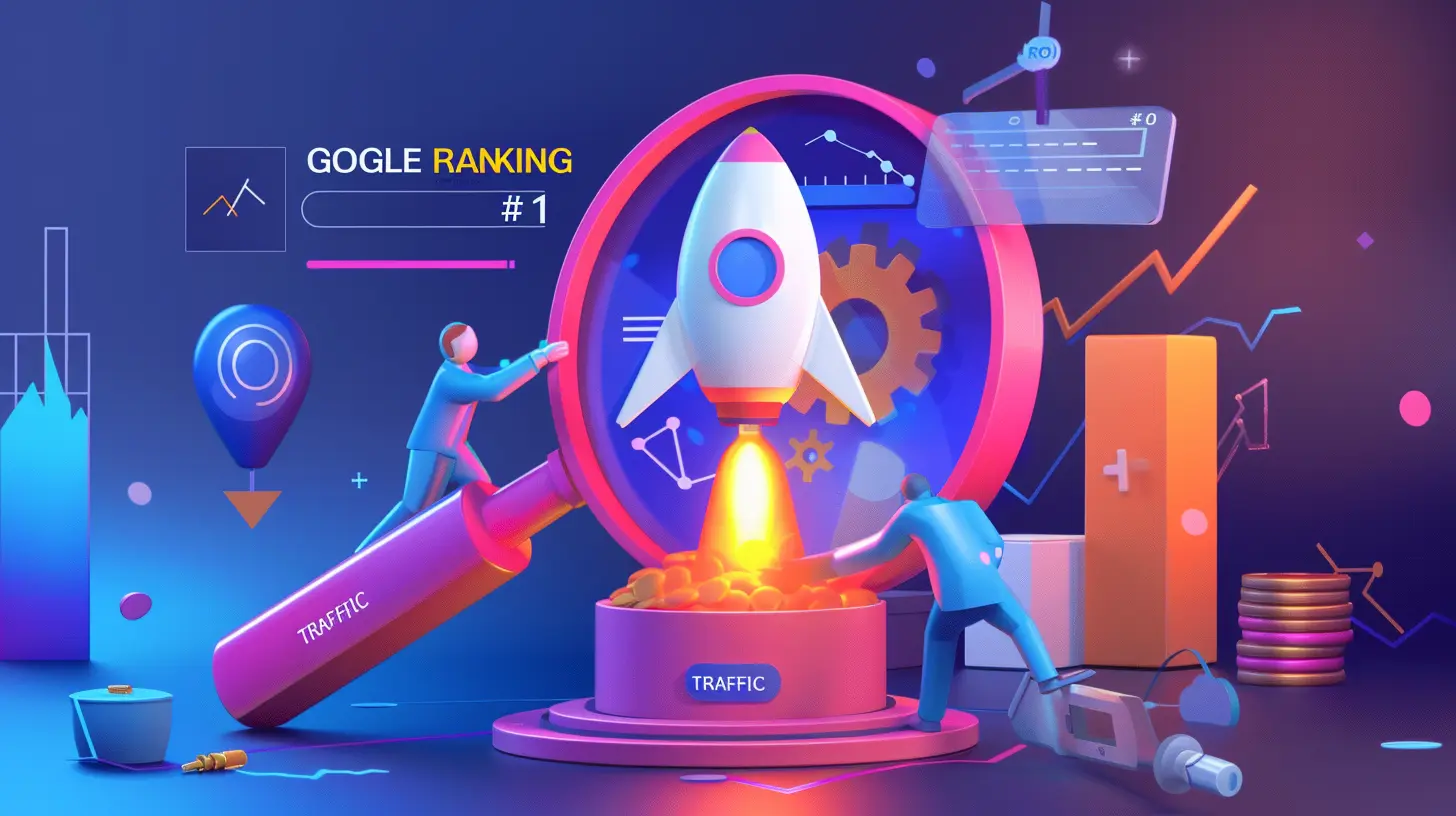 Ilustrasi agensi SEO