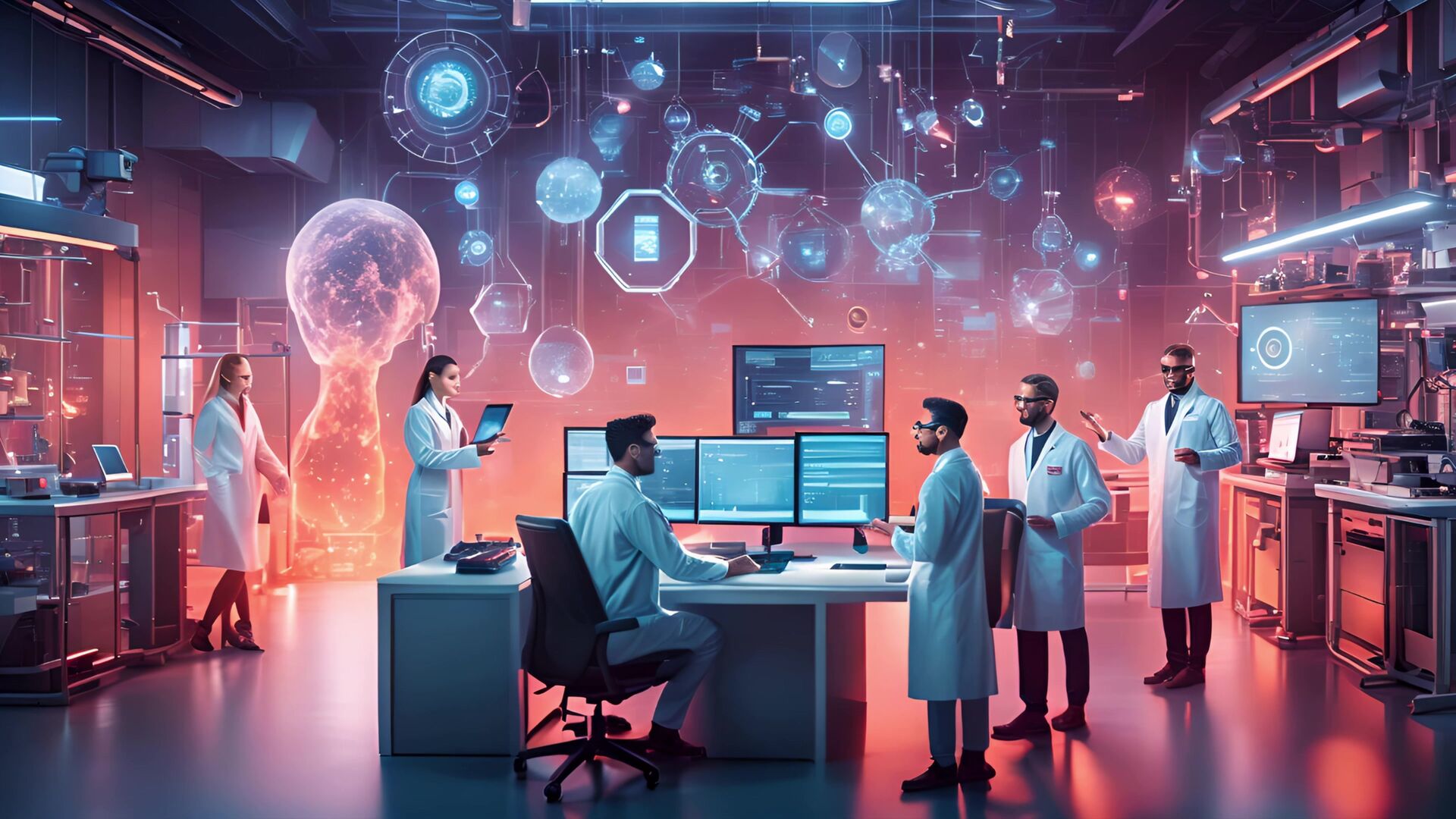 Smiling man wearing glasses and a pink shirt, showing his arm with a bandage after vaccination.