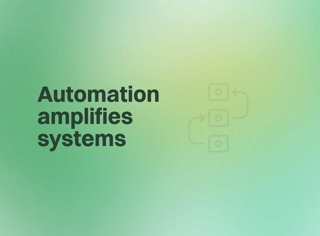 Abstract editorial illustration representing structured systems and workflow design for Shopify automation strategy.