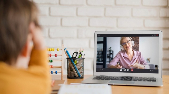 telepsyciatry sessions with client