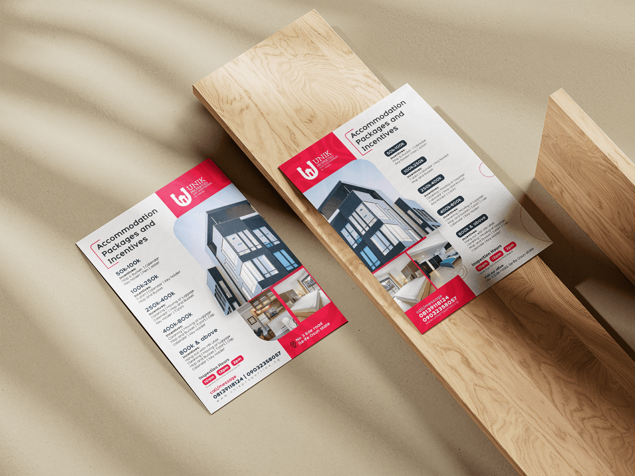 Unik - Flyer Design. Promotional flyer design for Unik featuring clear hierarchy, vivid accents, and crisp layout for effective communication and brand recognition.