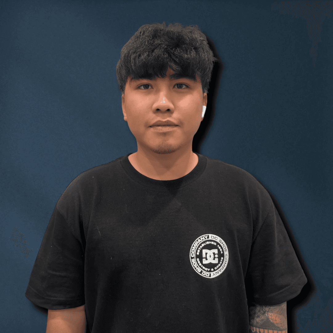 a nail box with design