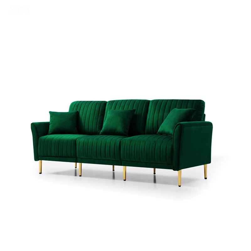 Modular corner sofa featuring a space-saving design and durable construction