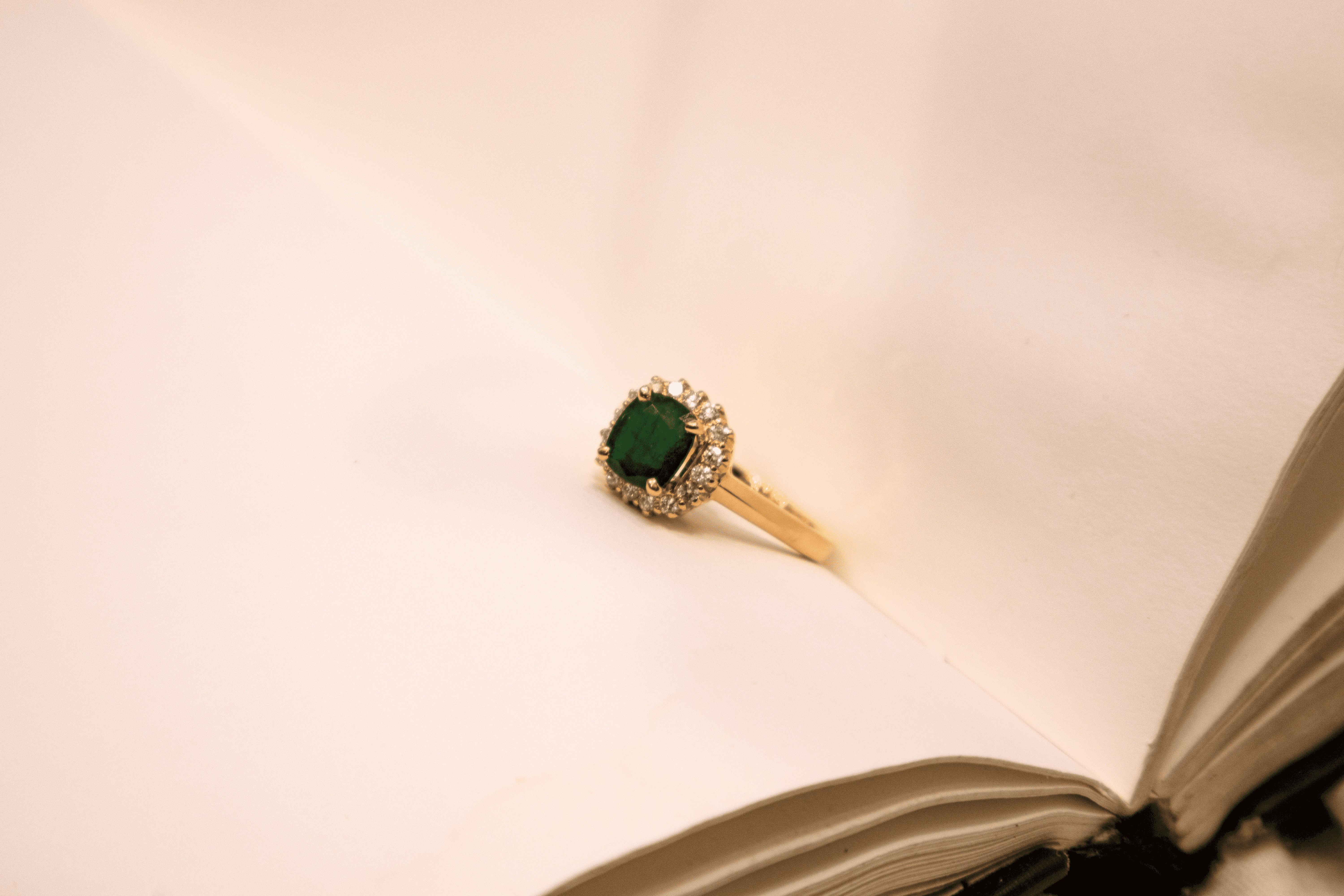 Emerald Diamond Ring