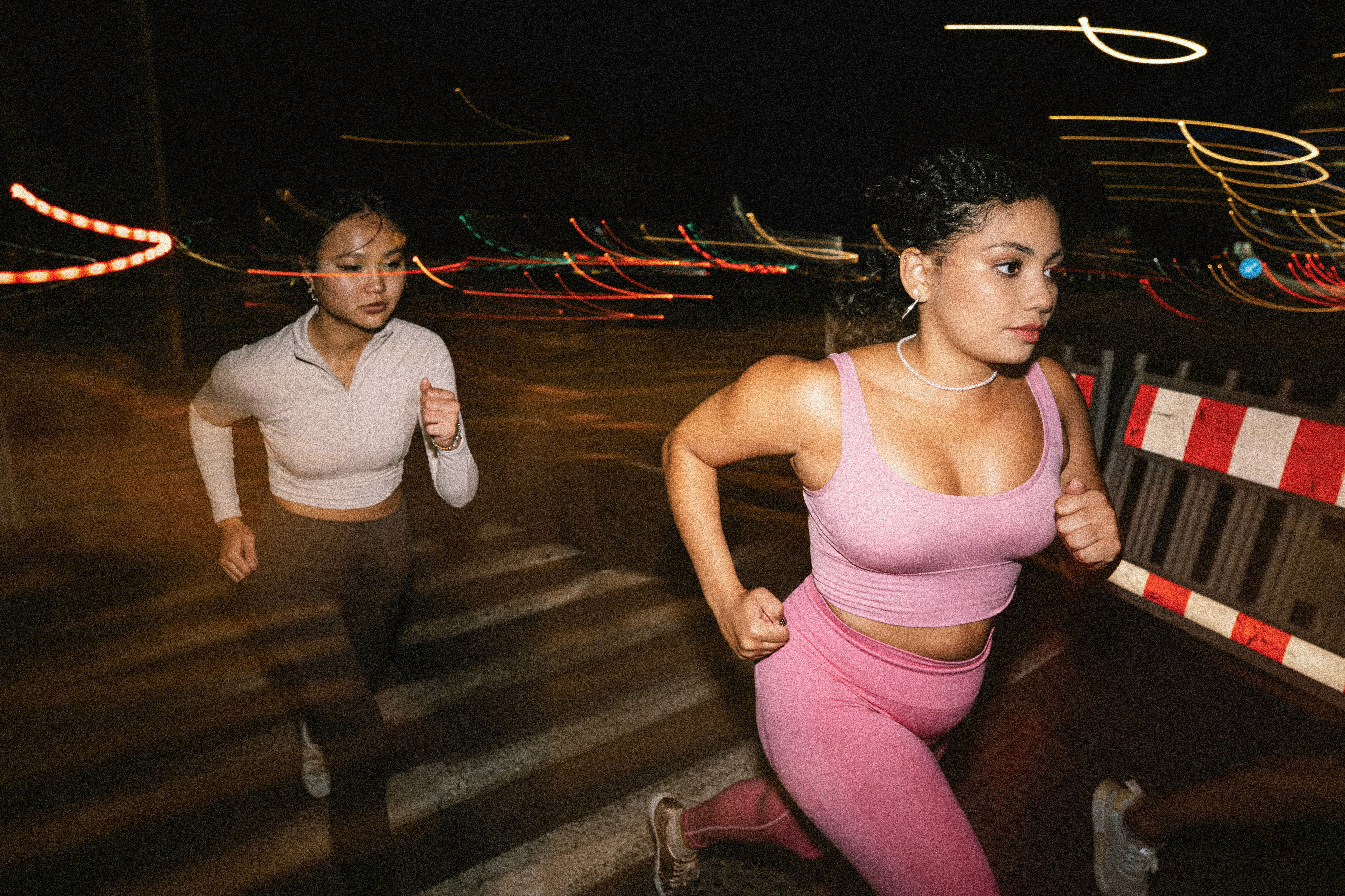 Winter fashion portrait with sunglasses