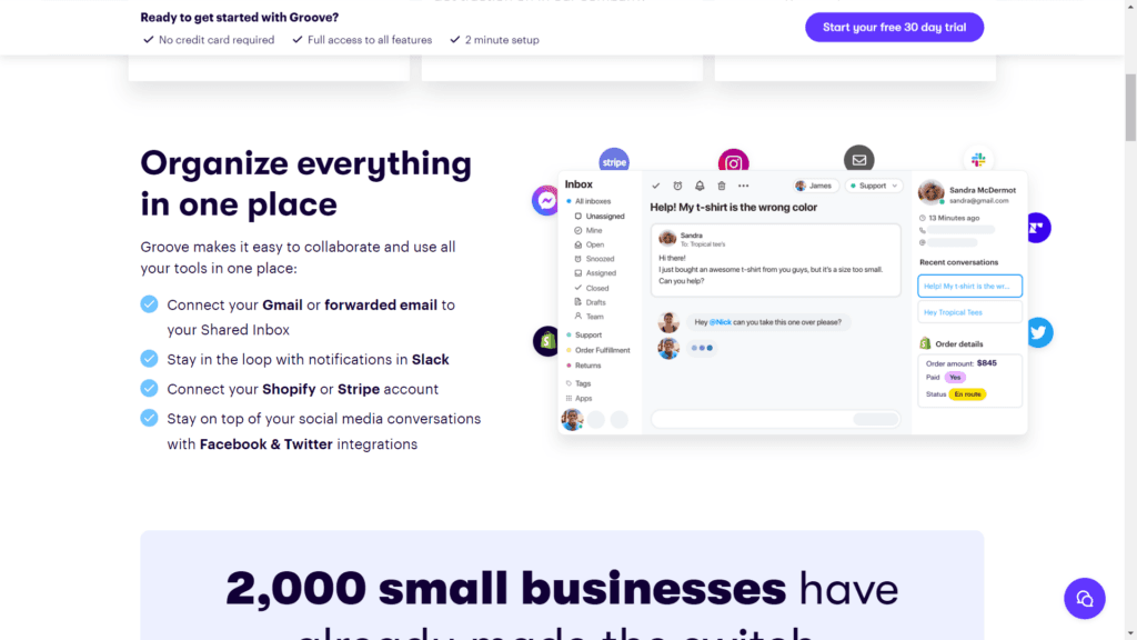 groove, akıllı gelen kutusu, gelen kutusu yönetimi