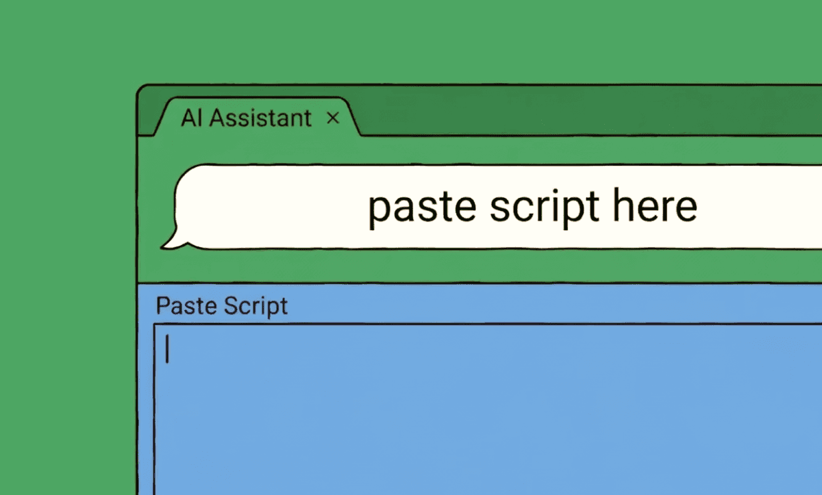 Script-based AI video editing in Adobe Premiere Pro allowing editors to cut and structure videos without manual timeline scrubbing.