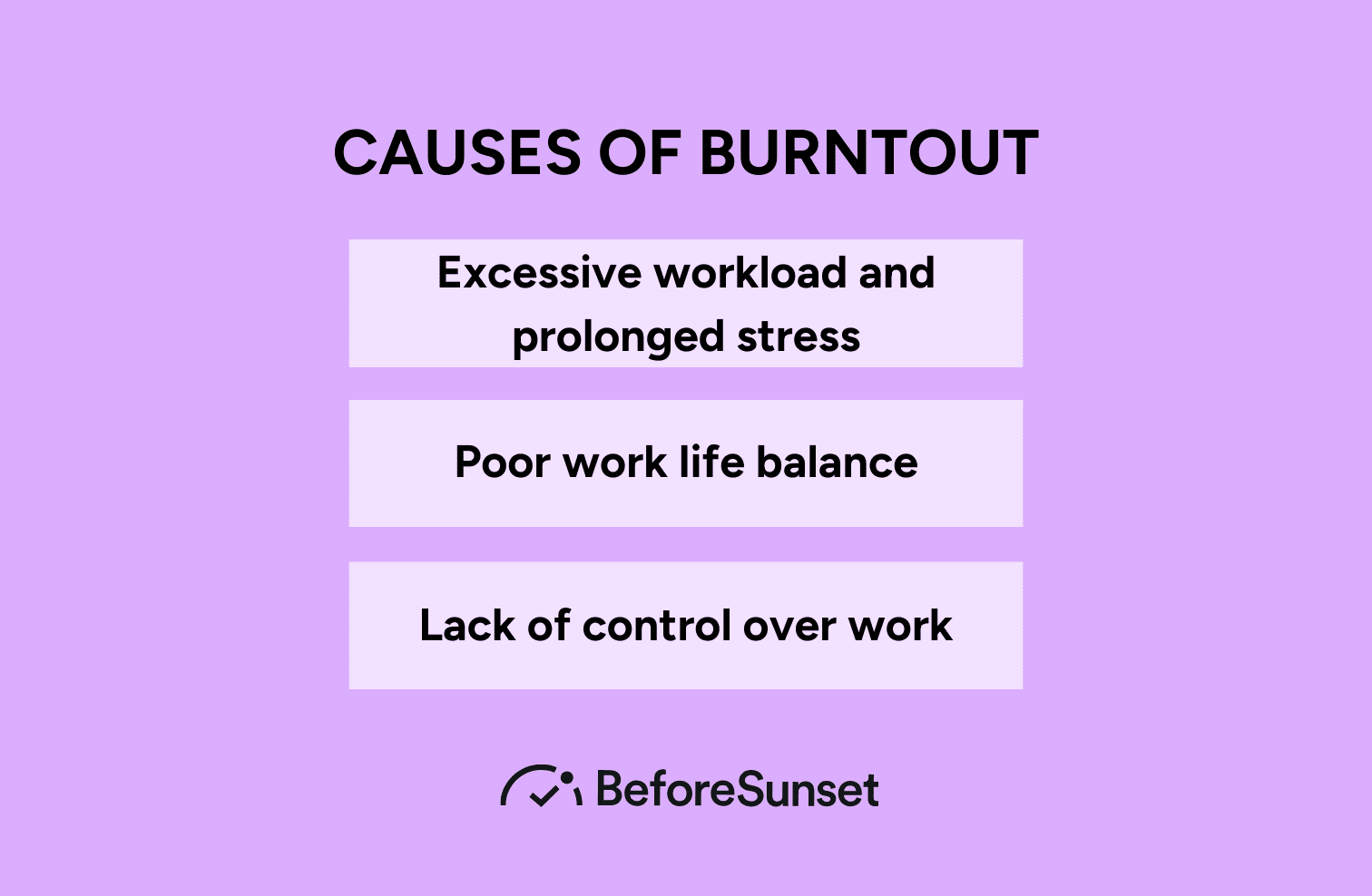 symptoms of burnout