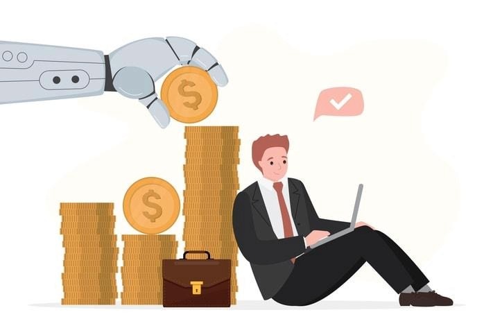 A visual representation of artificial intelligence investment benefits.