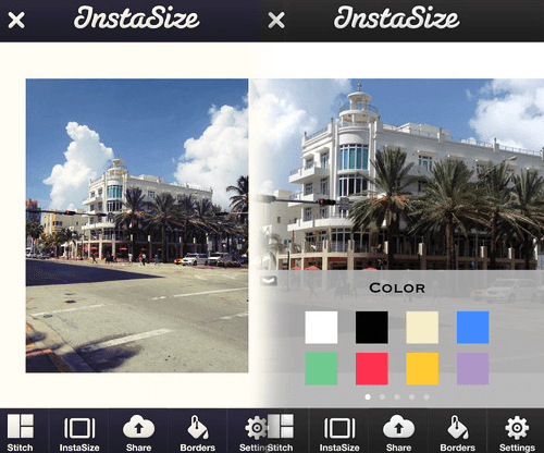 Instasize Editing App for Photographs