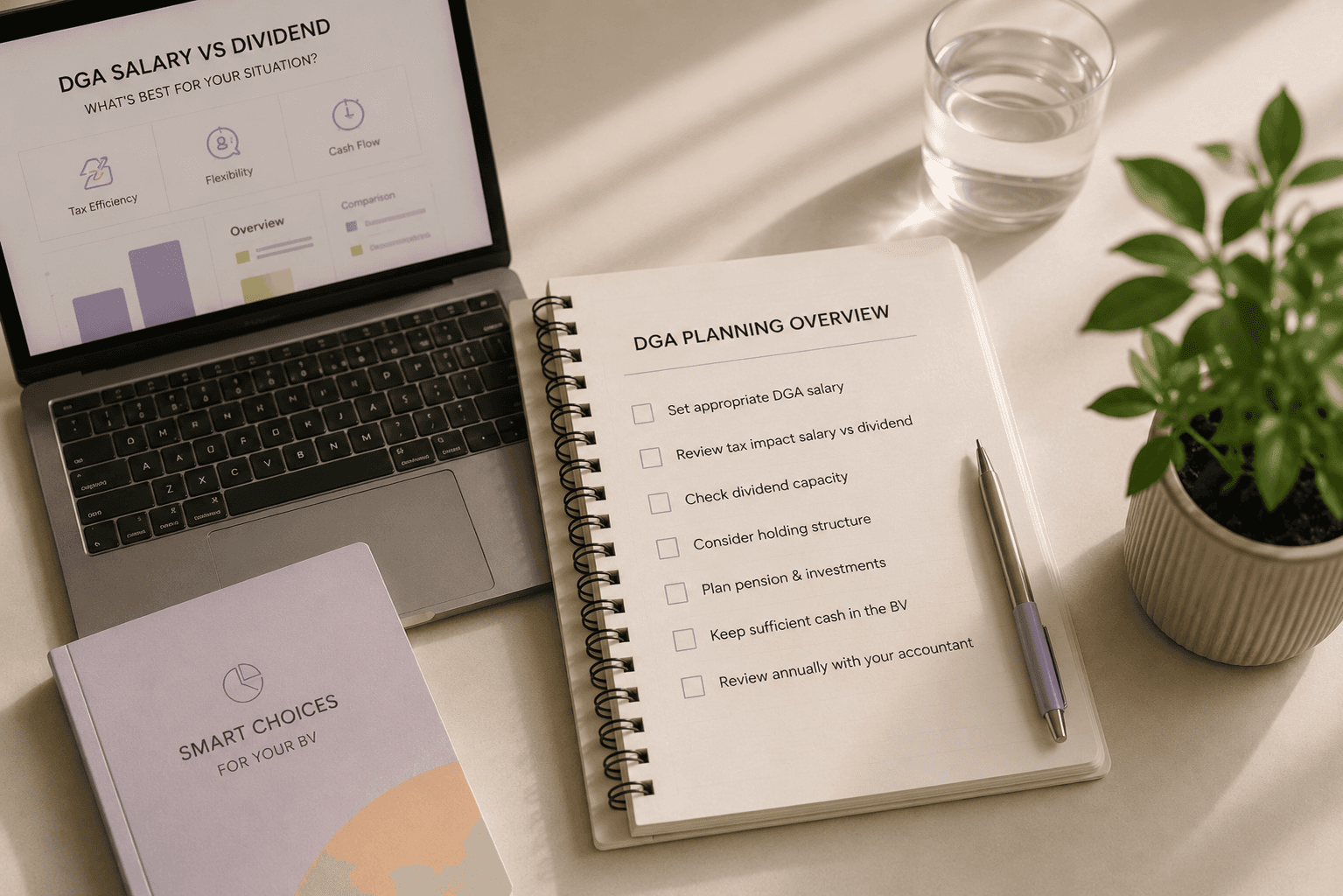 DGA-salaris versus dividend in een Nederlandse bv