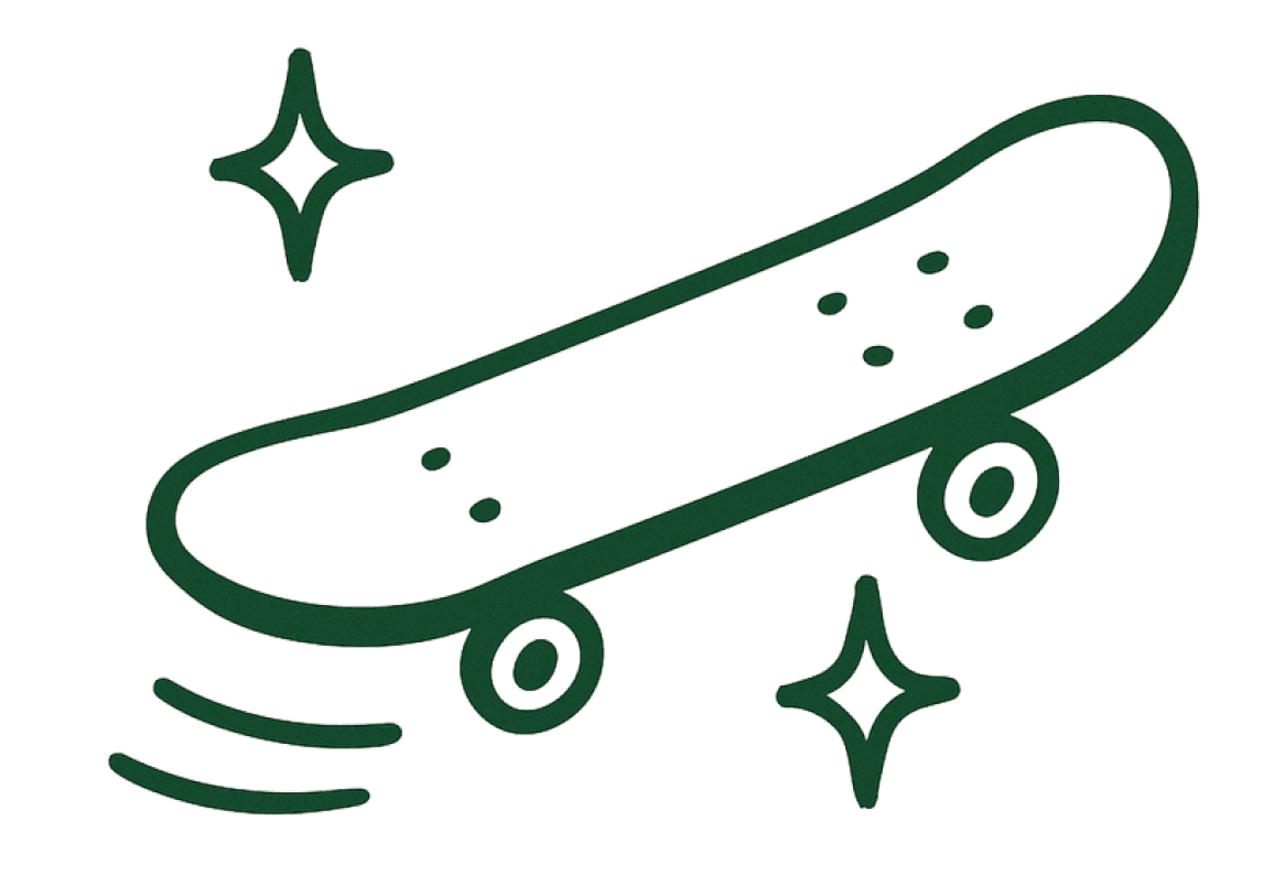 Skateboard icon