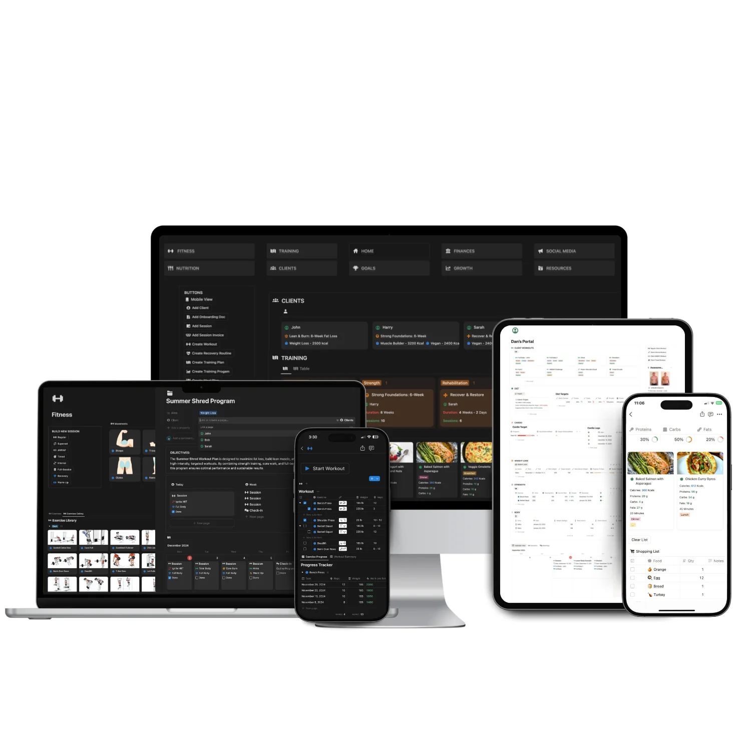 personal trainer free platform