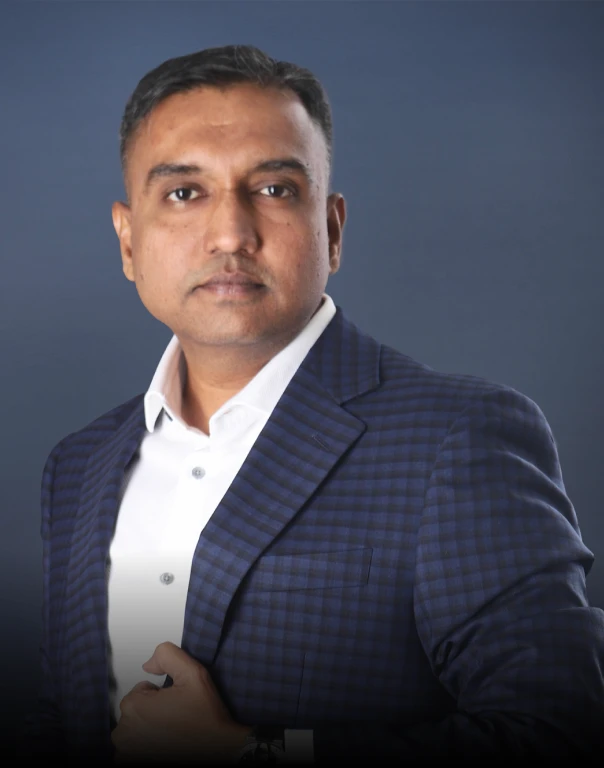 Portrait of Mr. Rupesh Jadhav, Managing Director of InstaLogic