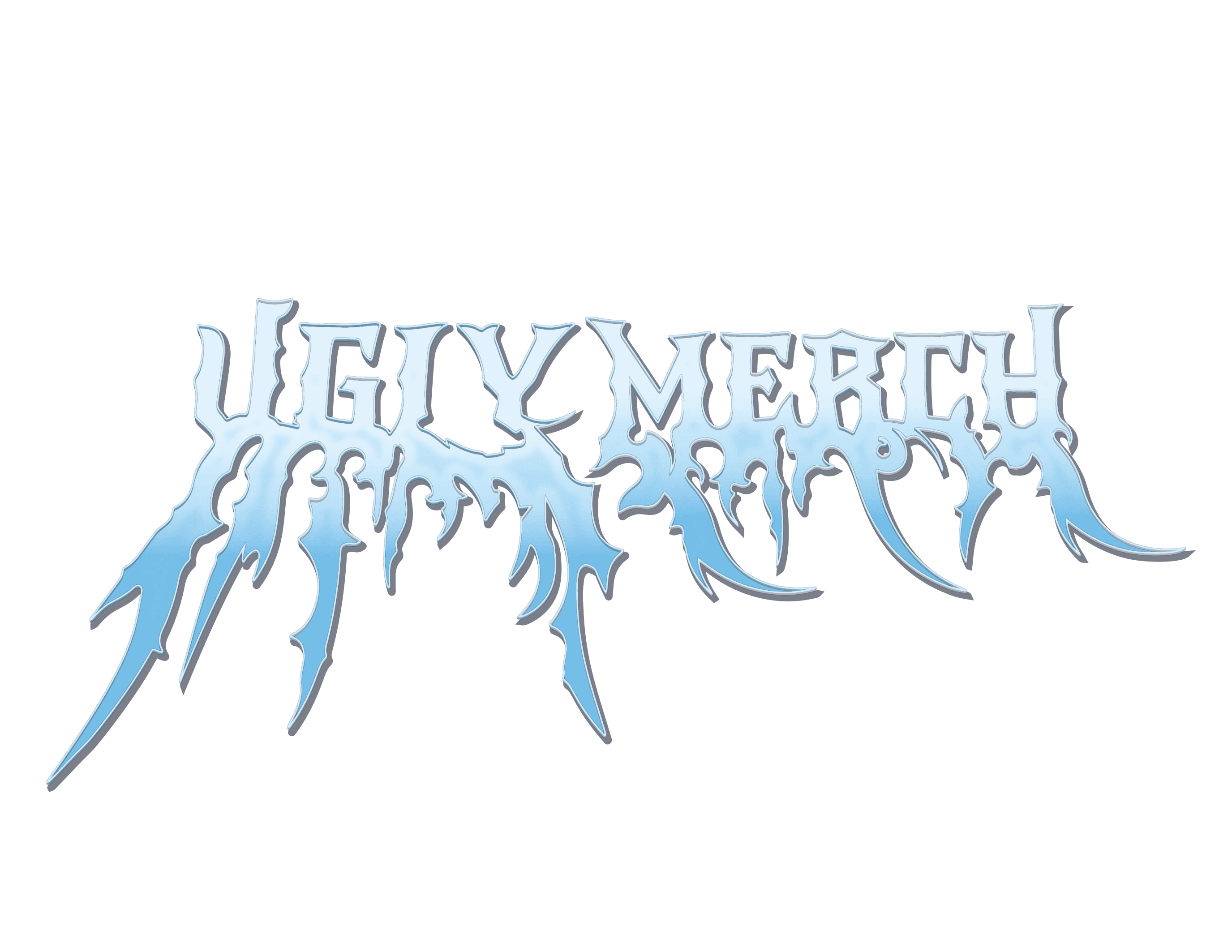 Ugly Merch logo variación