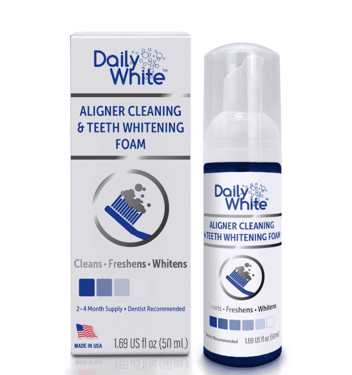 a dental device sitting on top of a wooden table