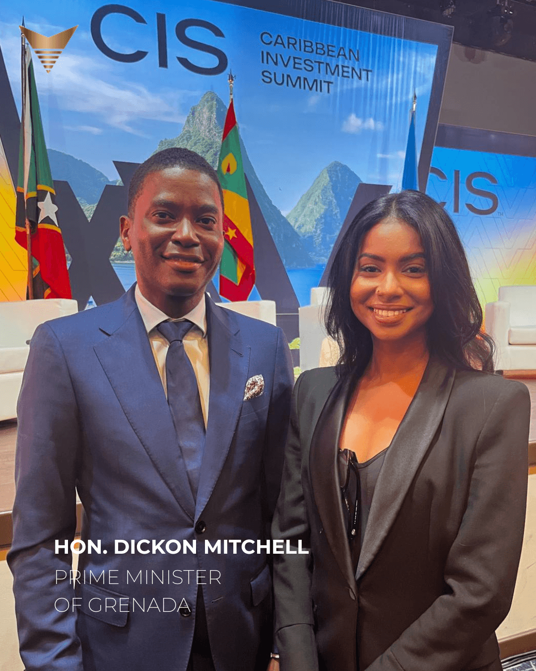 Levella Global with the Prime Minister of Grenada