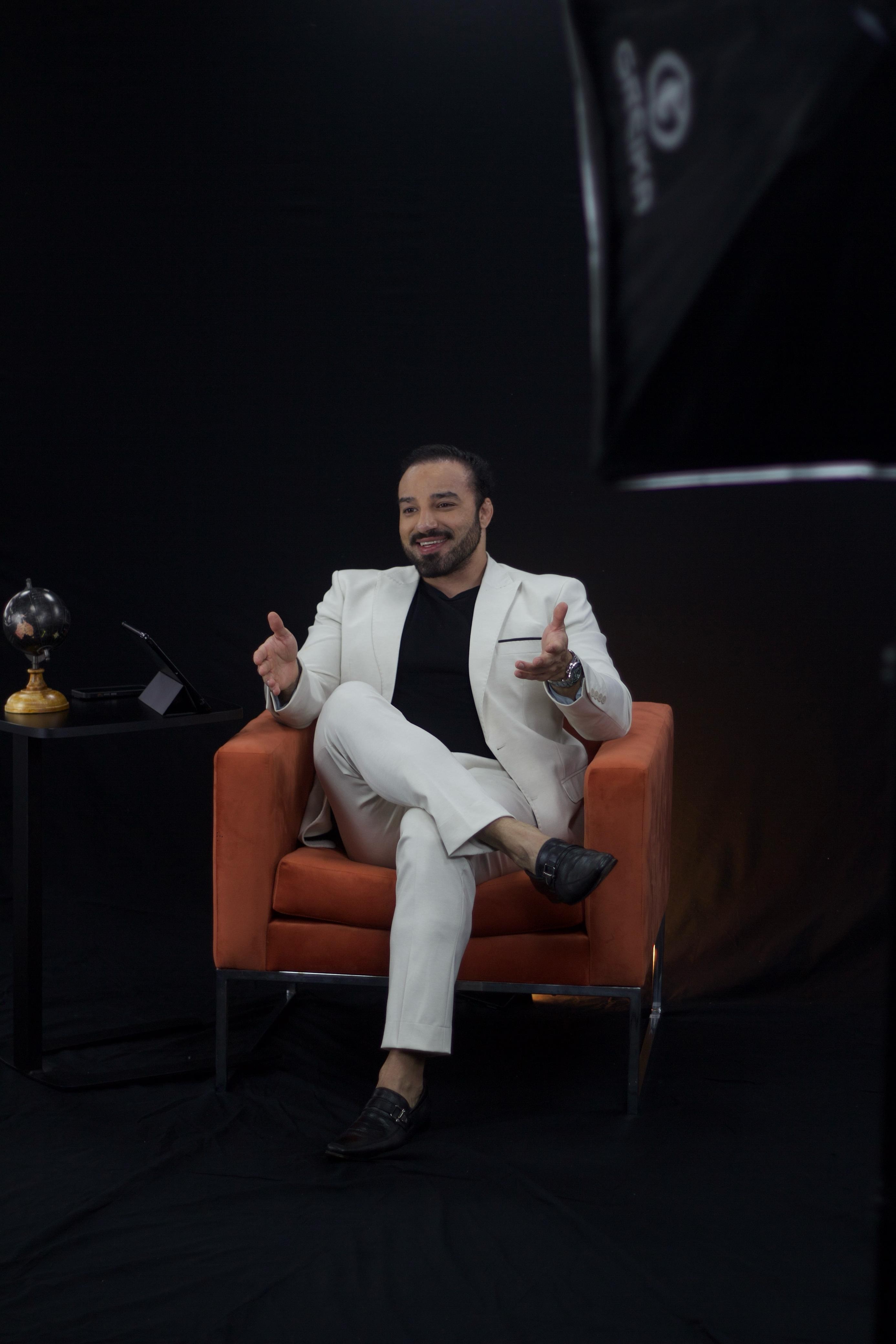 Coach explaining something to an athlete