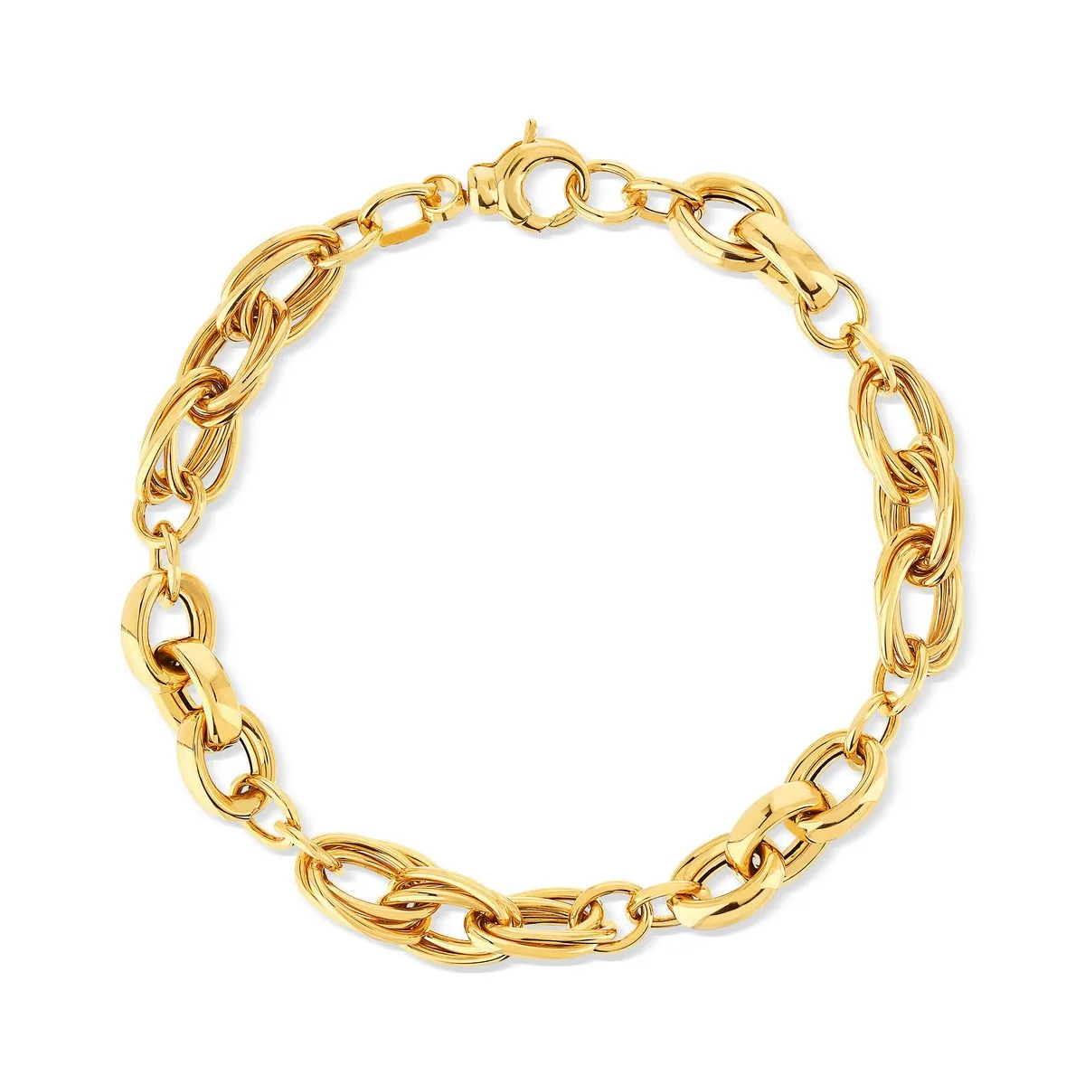 Bracelet en or jaune 375