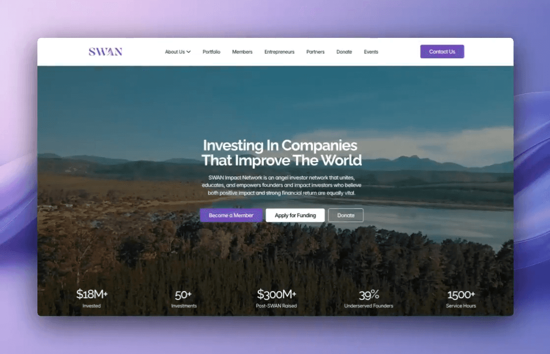 Swan Impact Network case study video 1 poster