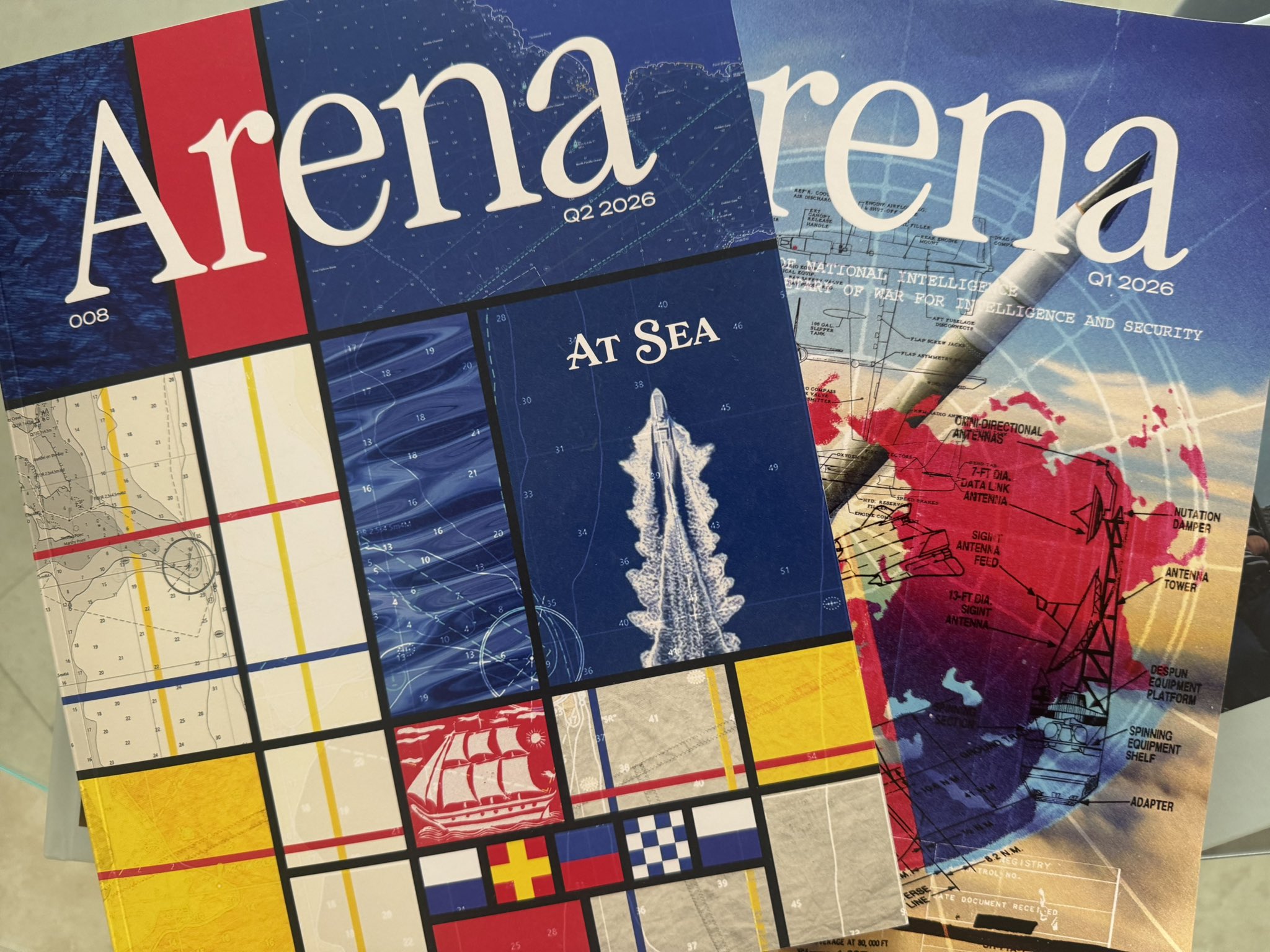 Arena Issue 008: At Sea, photographed by Katherine Boyle