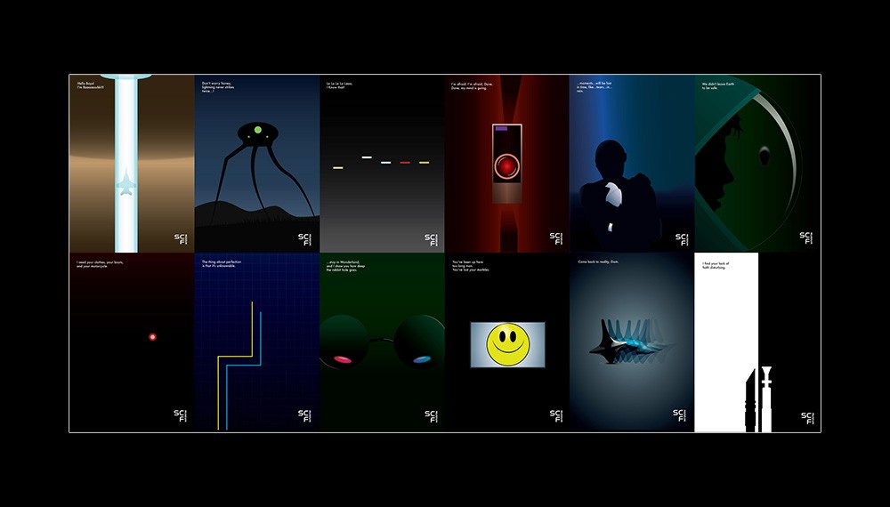 All 12 of the posters