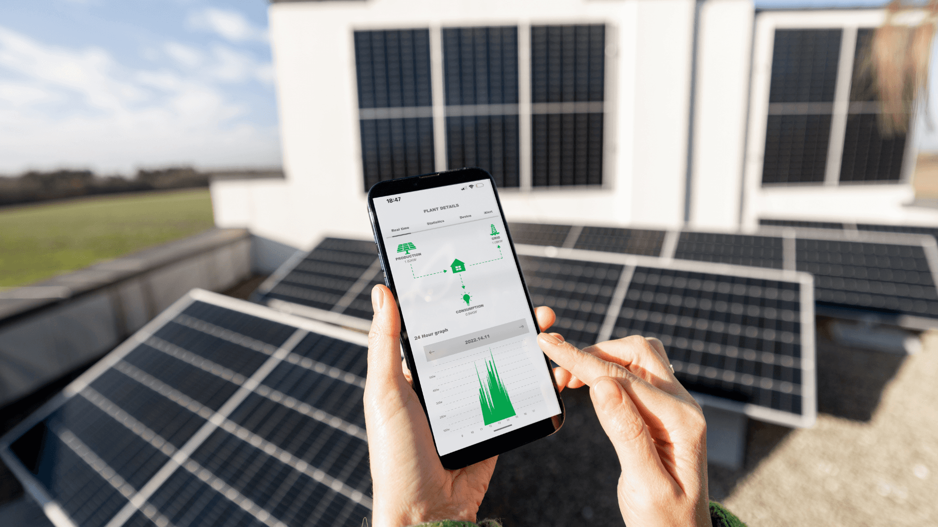 Diagramm mit neun grünen Balken, einer davon lila, auf mintfarbenem Hintergrund zur Darstellung von Datenvergleichen.
