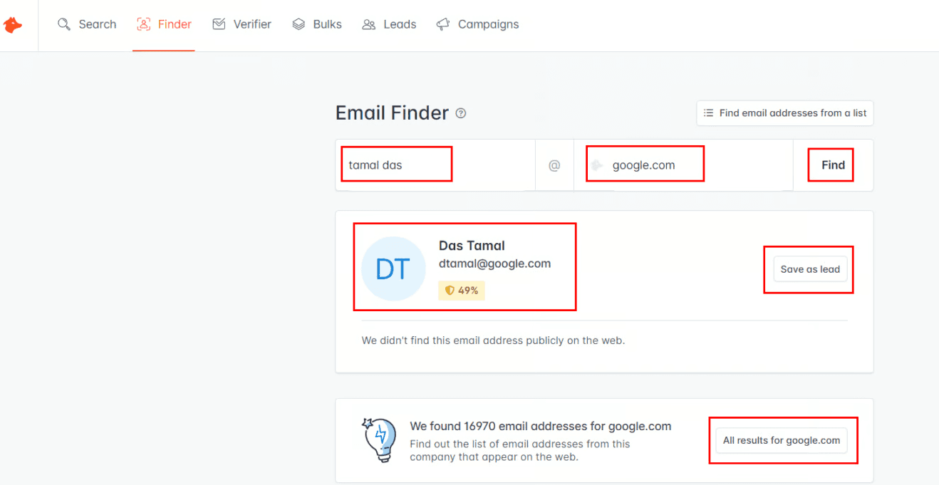 Email Finder