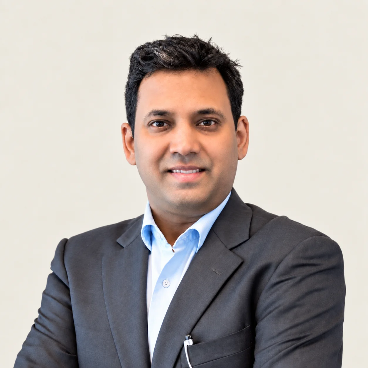 Portrait of Ram Ramanathan, Group CFO of Spiro