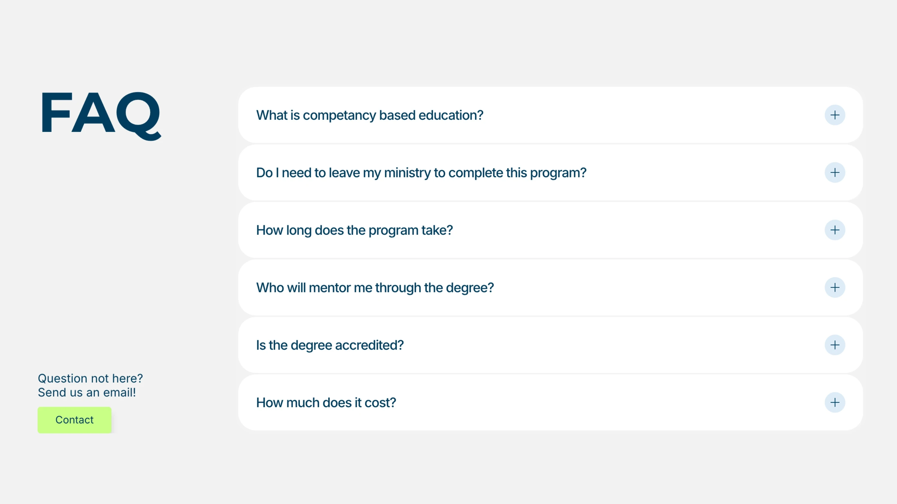 Visual from client project