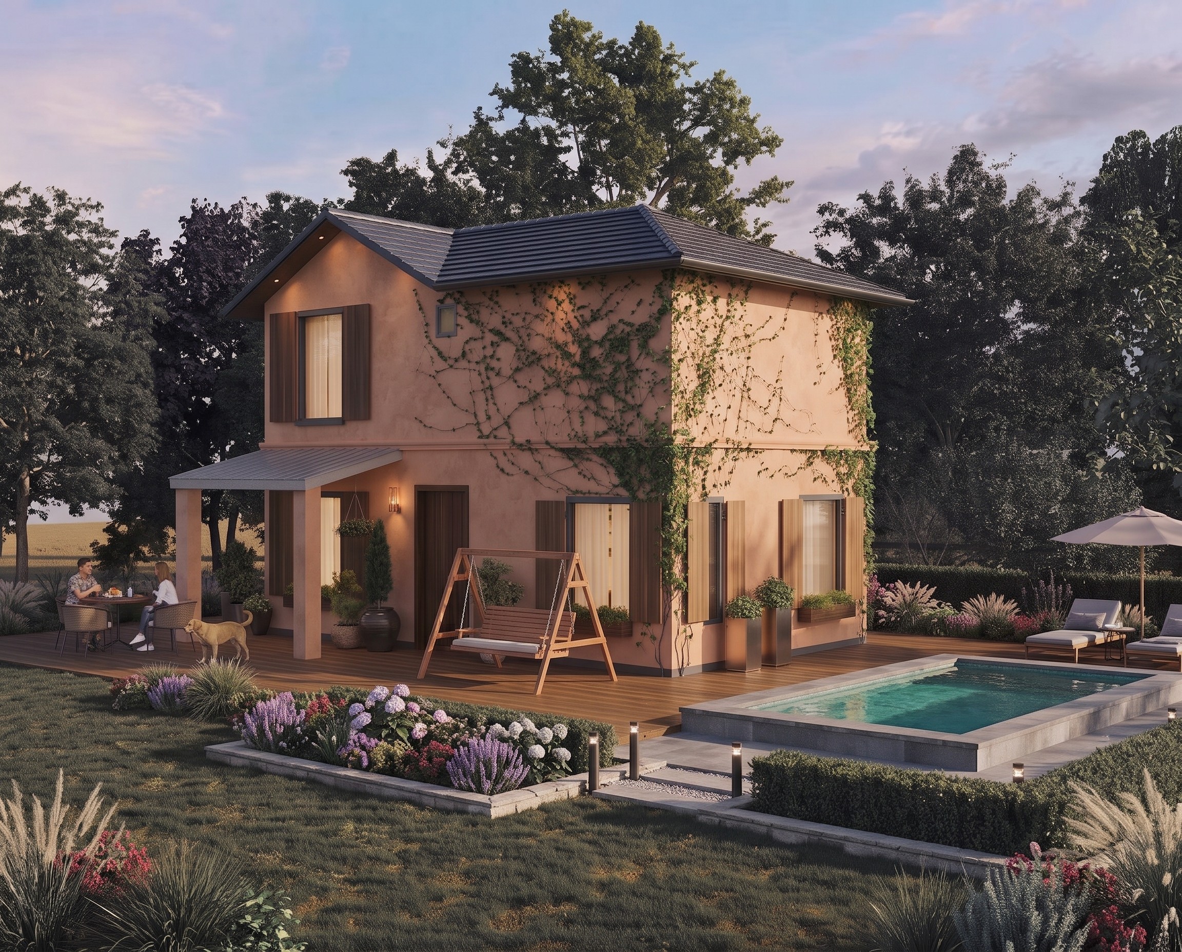 Stellar Saguramo two-storey residence