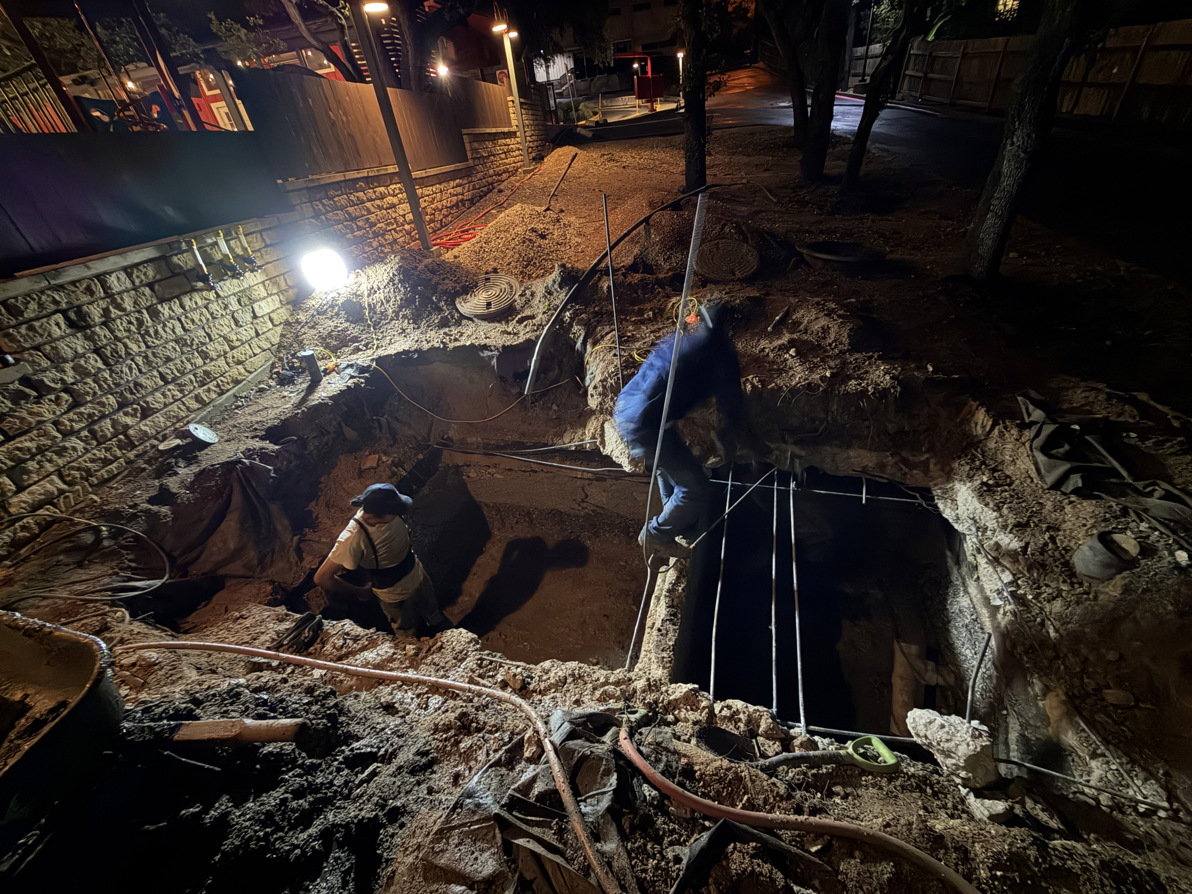 Utility access tunneling