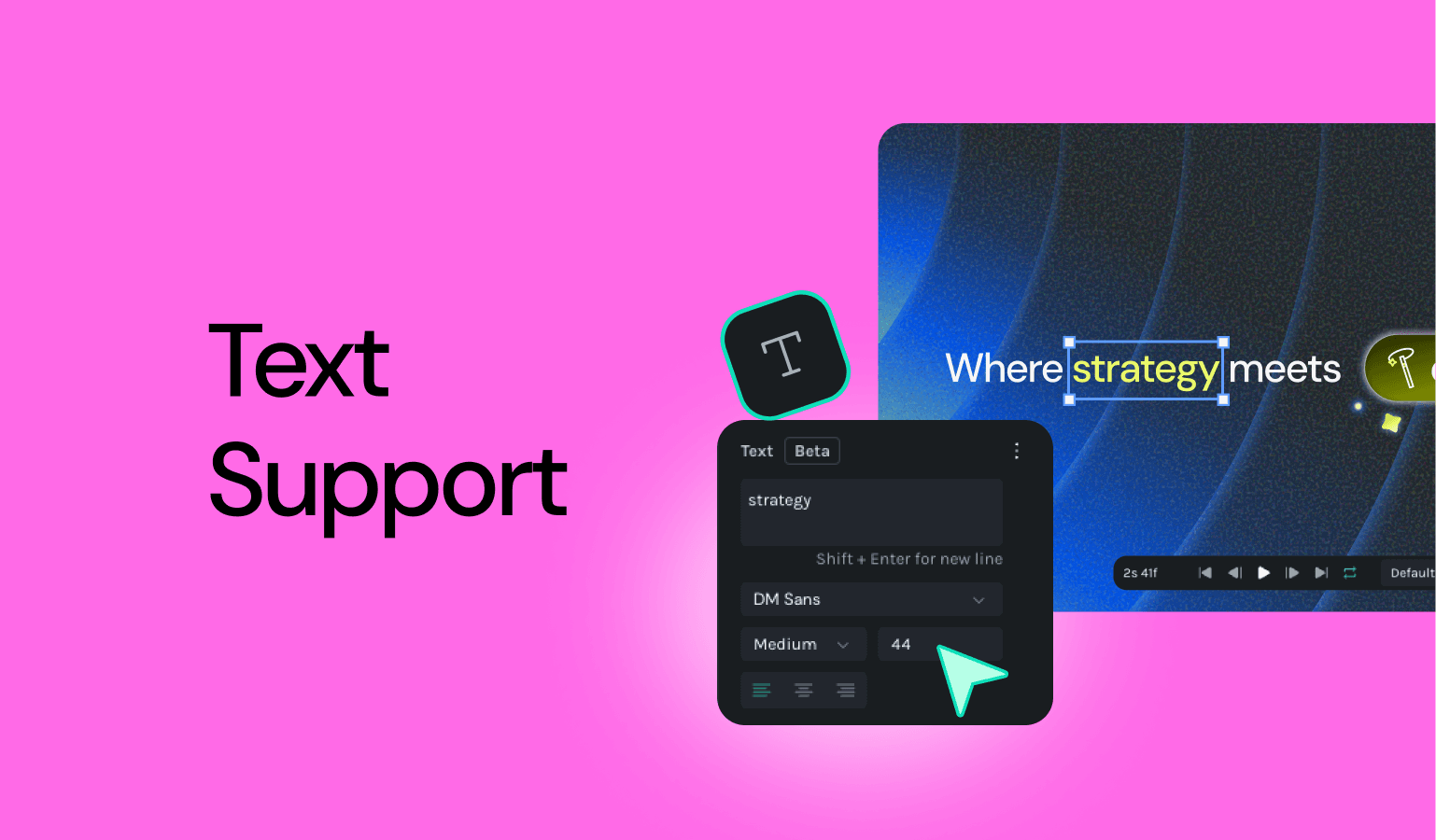 Lottie Creator Text support