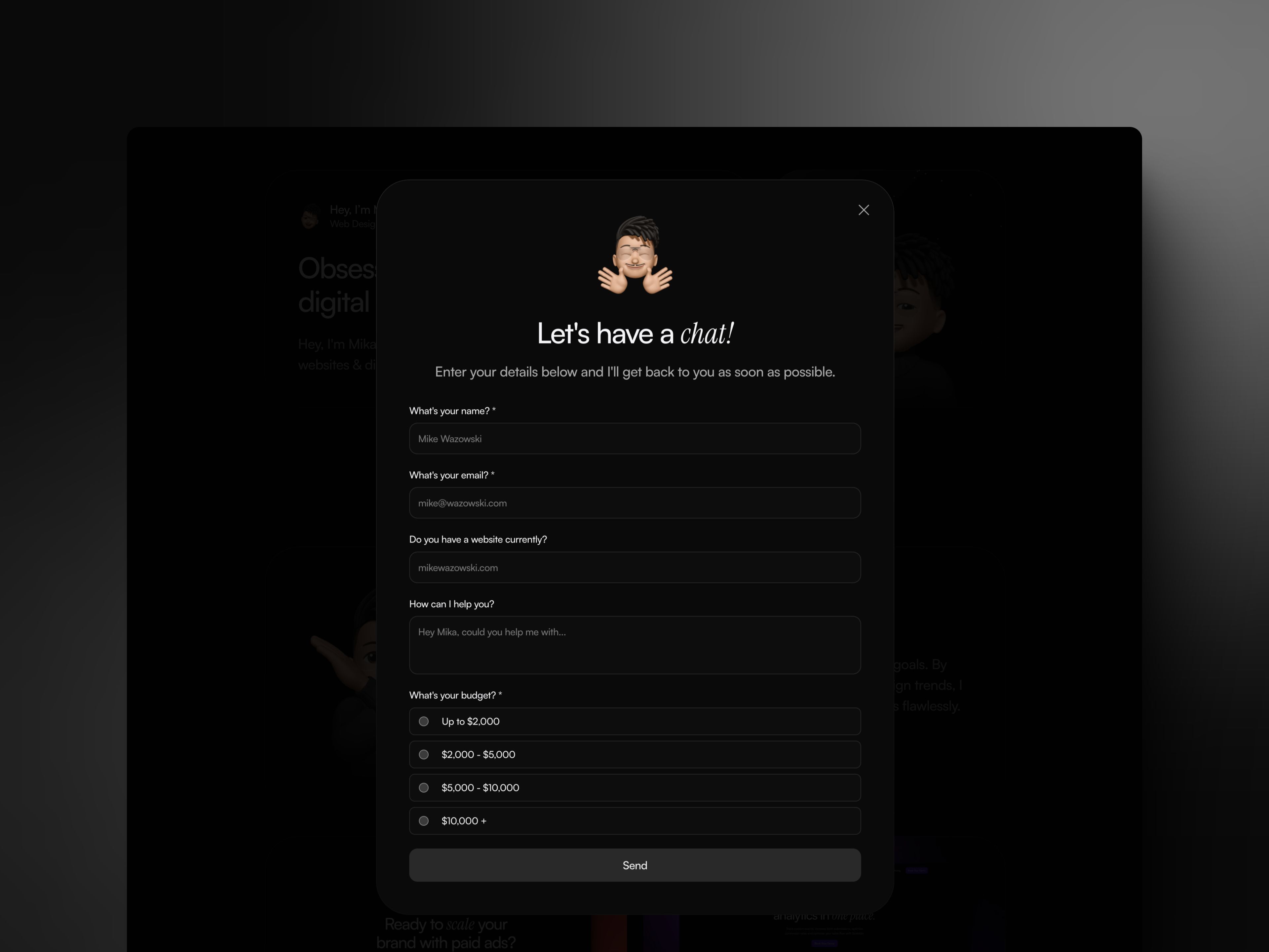 A black screen displaying text with a triangular symbol at the top, likely showing a menu or options list.