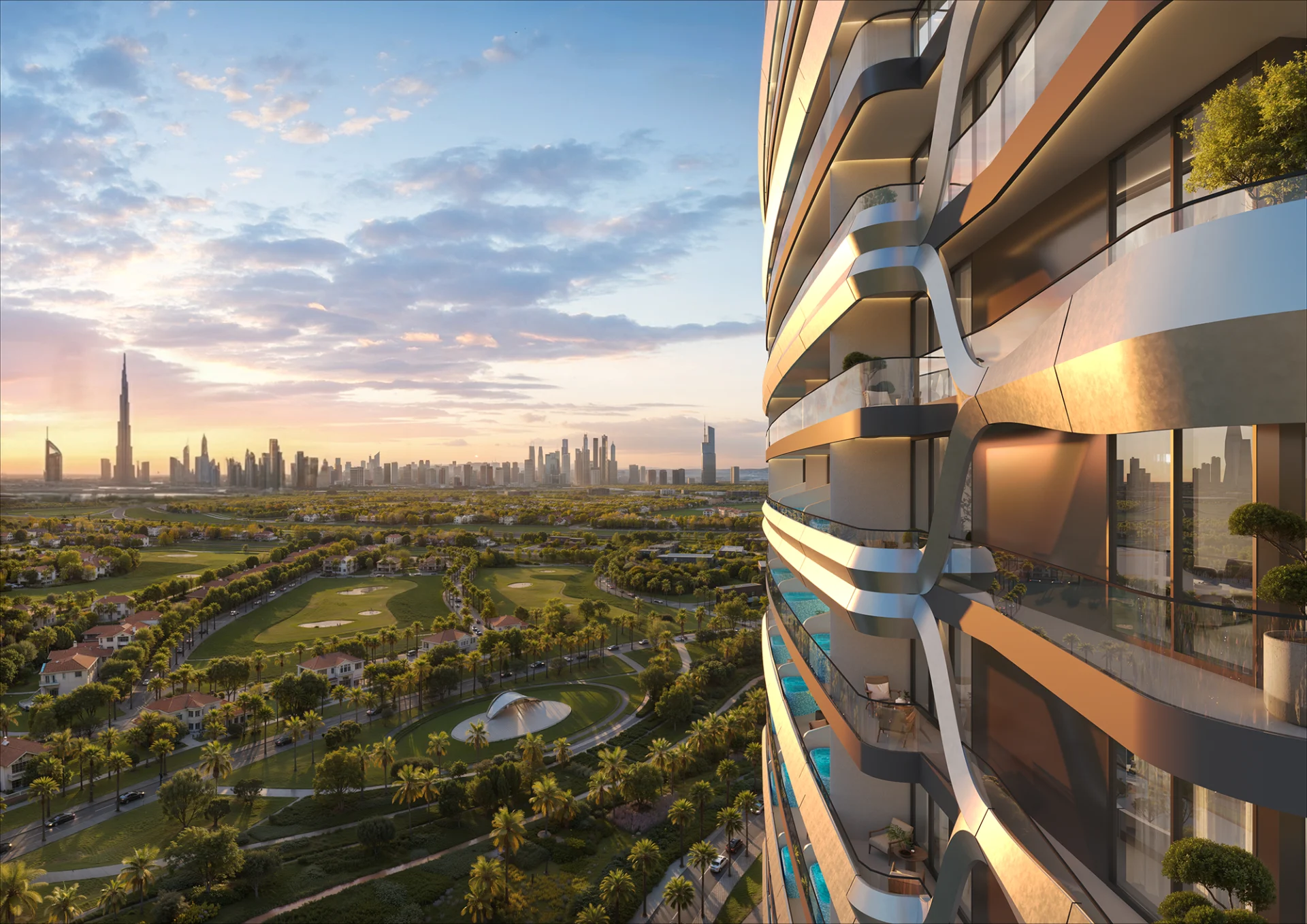  The Hadley Heights 2 tower features a skyscraper-like design, emphasizing contemporary urban architecture.