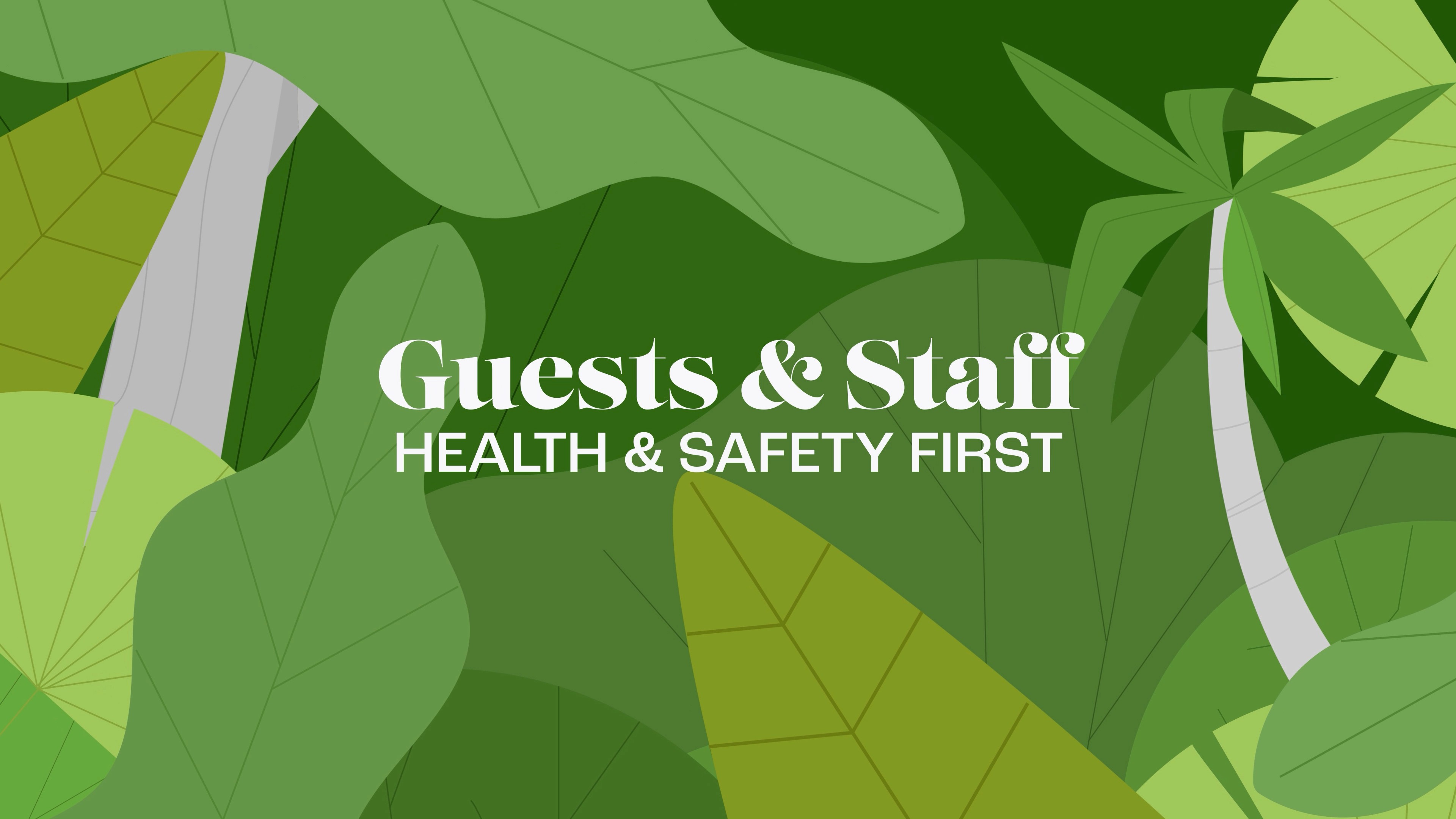 A title from a training video for a hotel