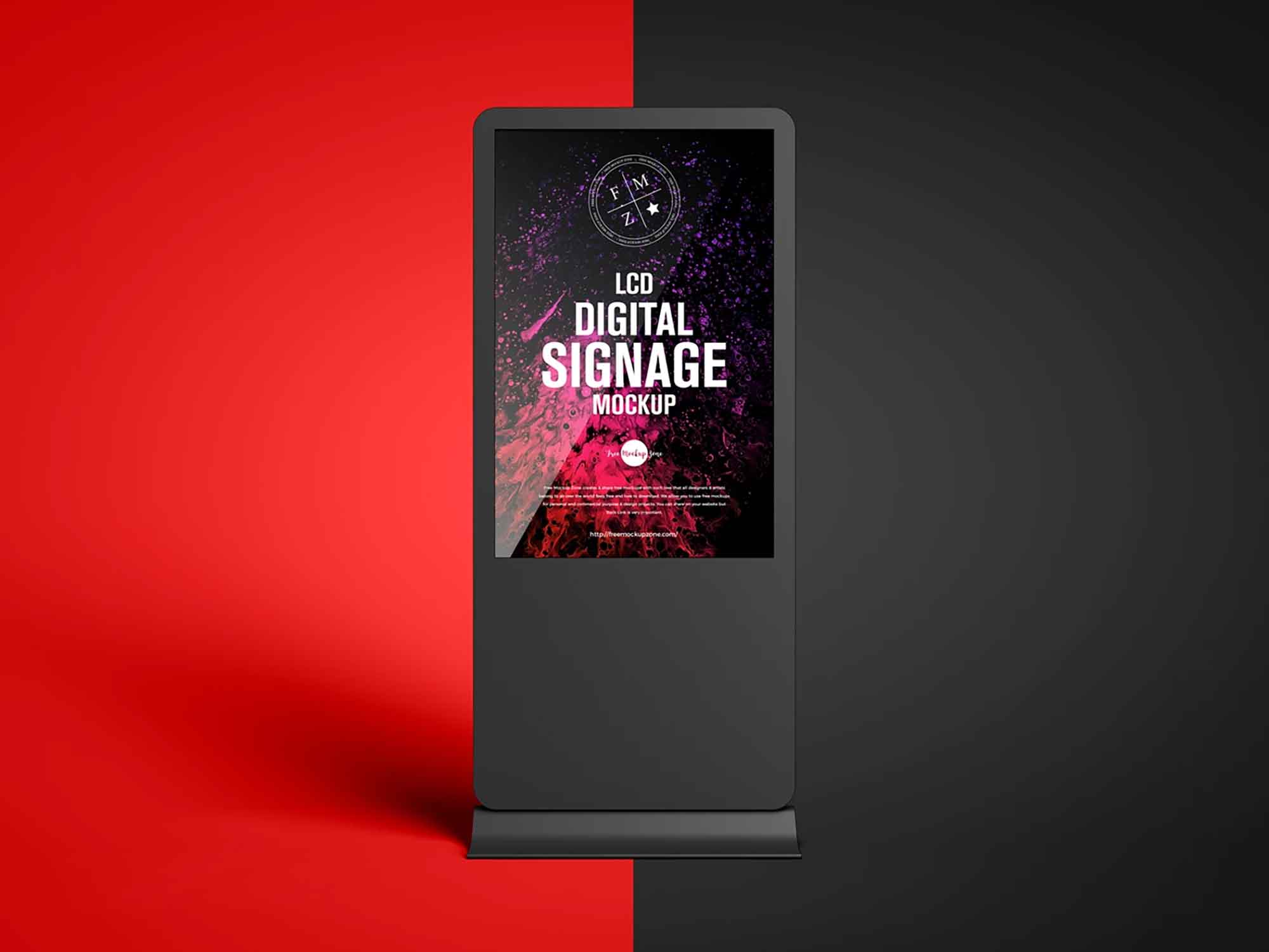 Digital signage stand