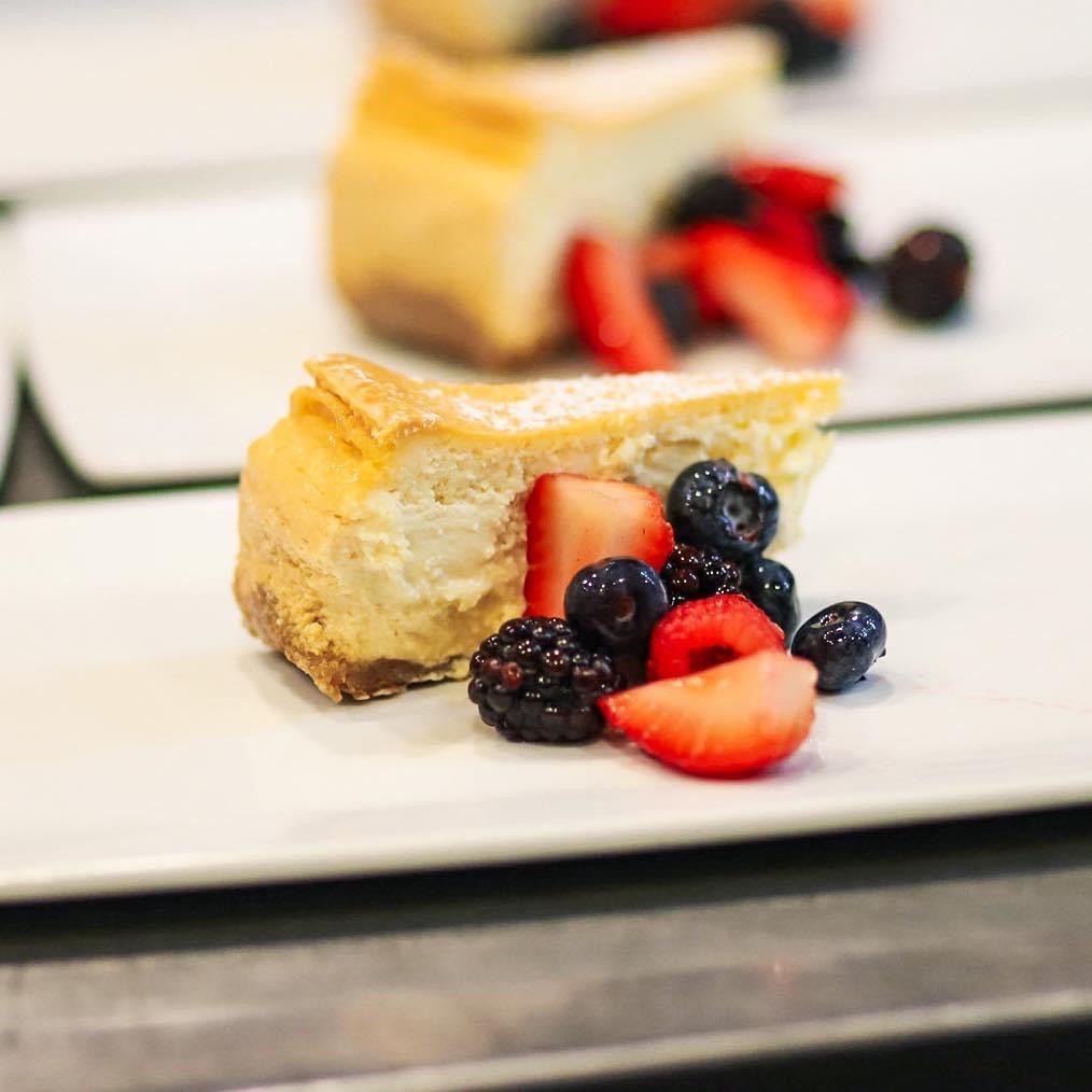 New York style cheesecake