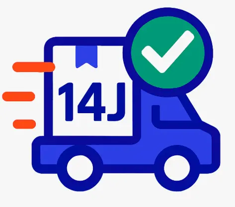 Icône illustrant le déploiement rapide d'un agent IA en 14 jours, mise en place simple et formation incluse