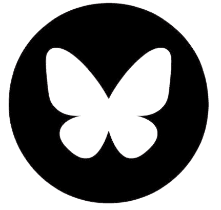 Bluesky social media logo
