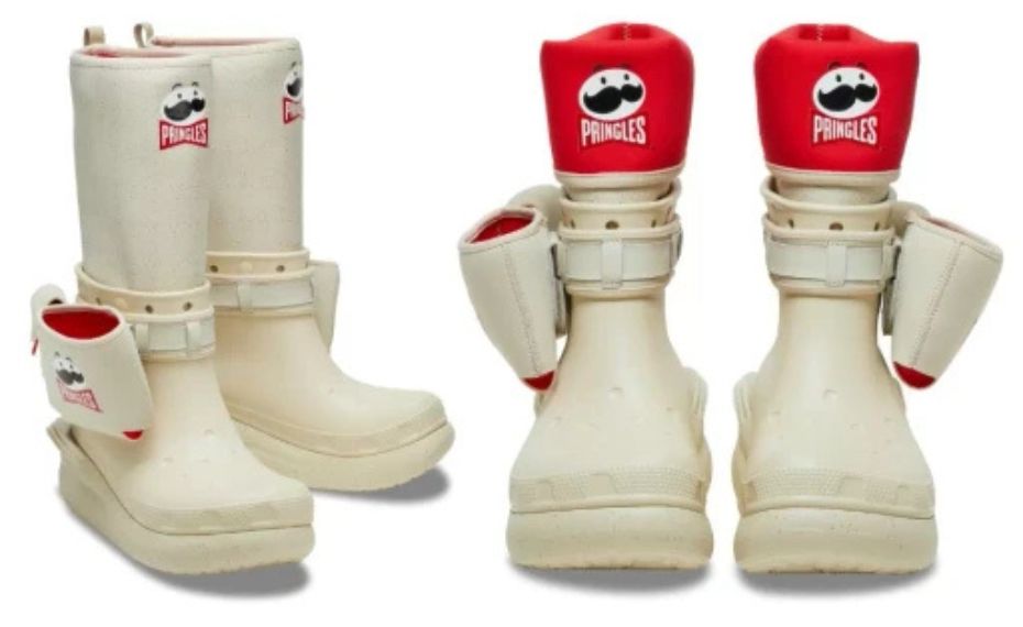 Pringles e Crocs criam edição limitada em collab