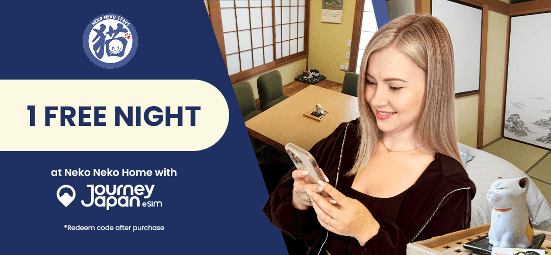 Neko Neko Inn x Journey Japan eSIM