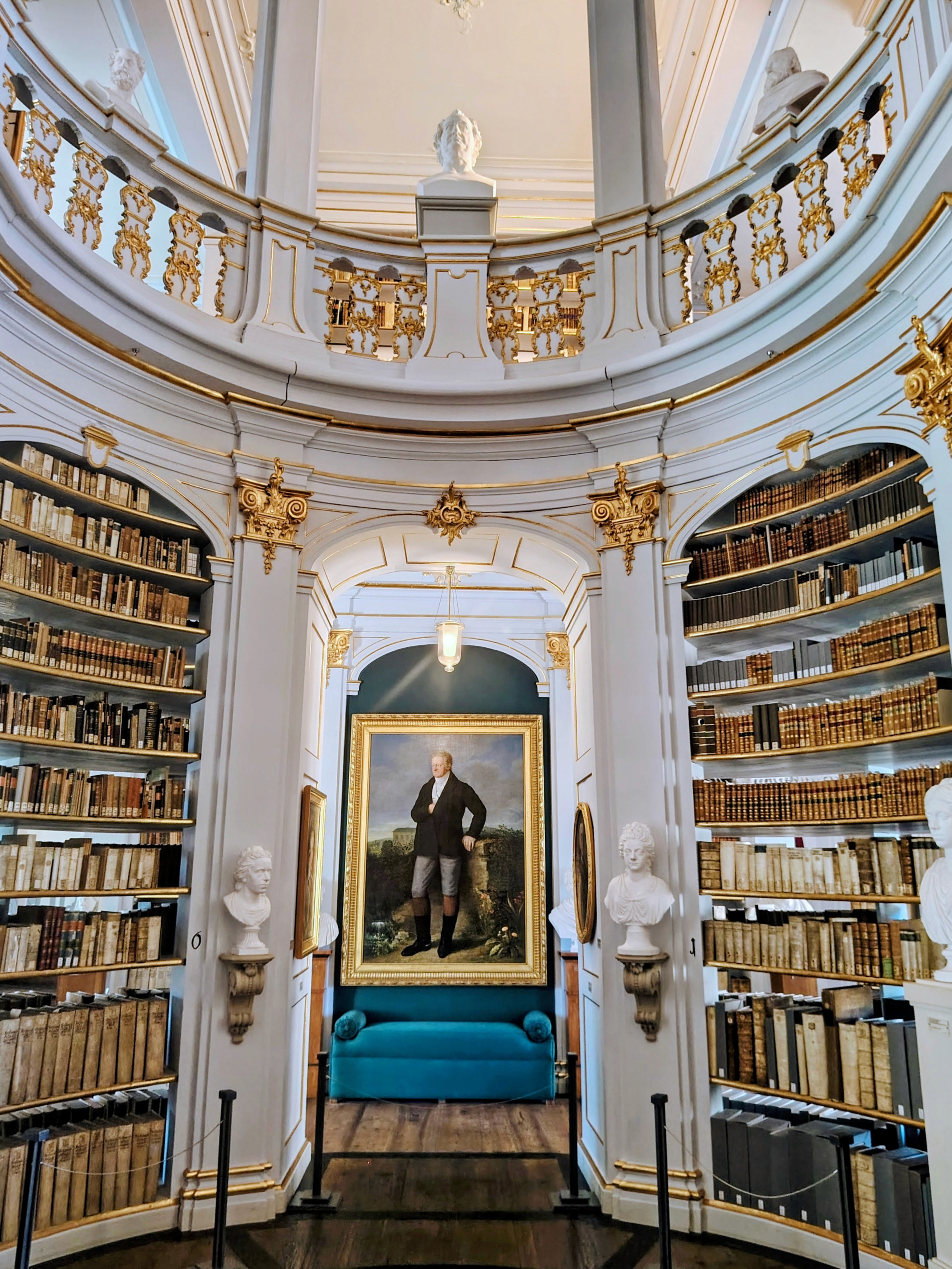 The Green Palace with the Duchess Anna Amalia Library in Weimar
