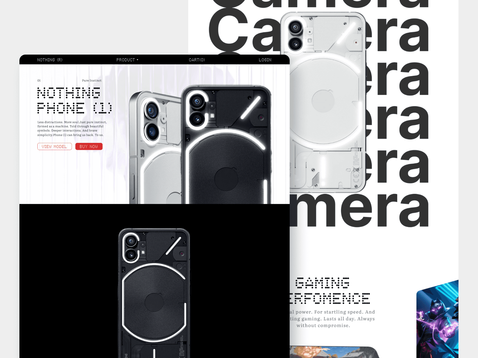 3 mobile screens for a job portanl app