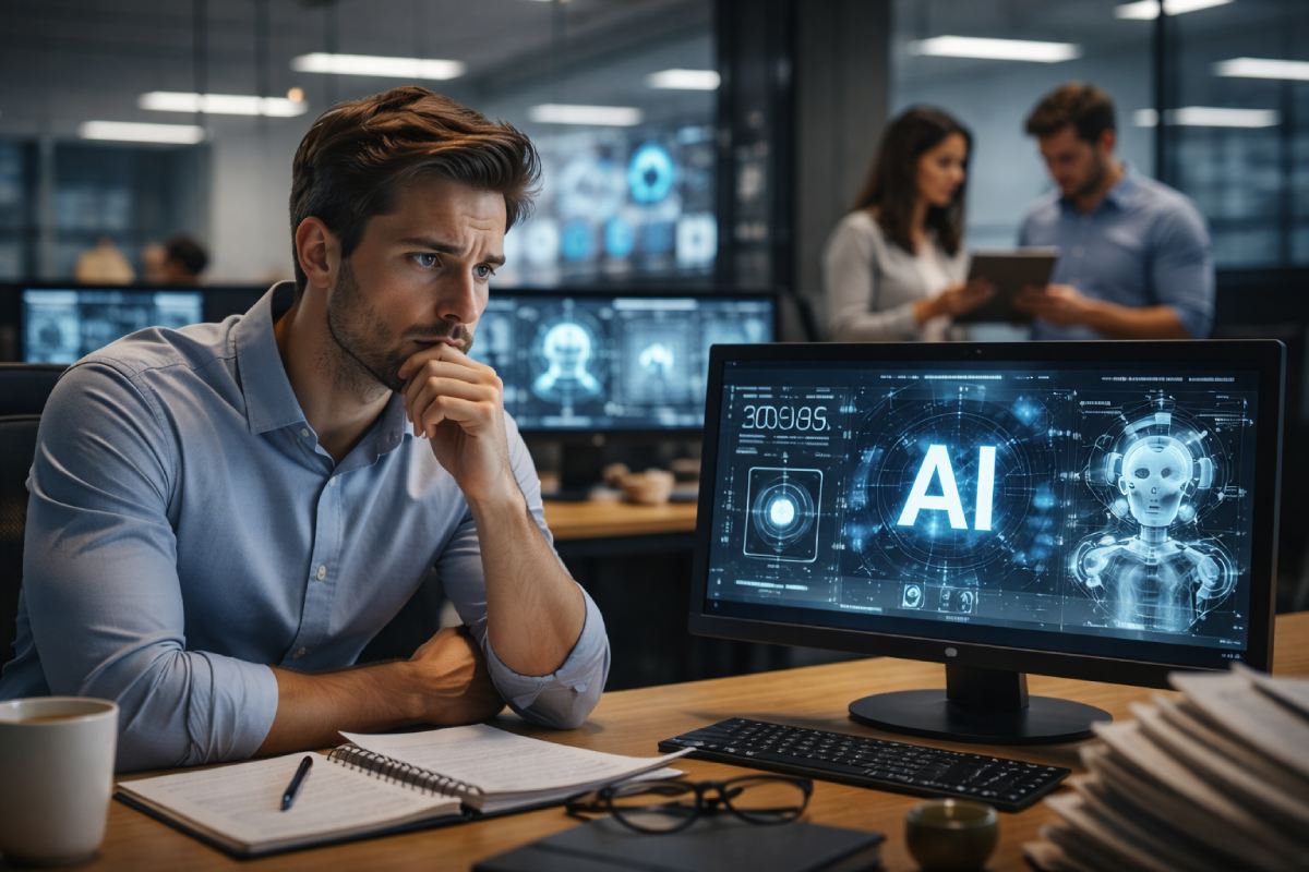 Adopción de la IA genera incertidumbre a los trabajadores