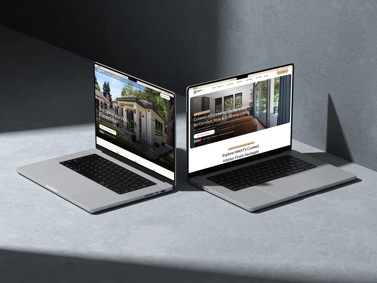 Website Design Mockups